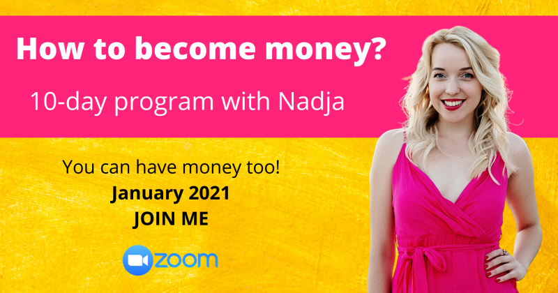 10-day Online Money Program with Nadja