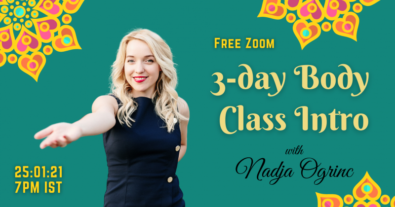 Free Zoom: 3-day Body Class Intro
