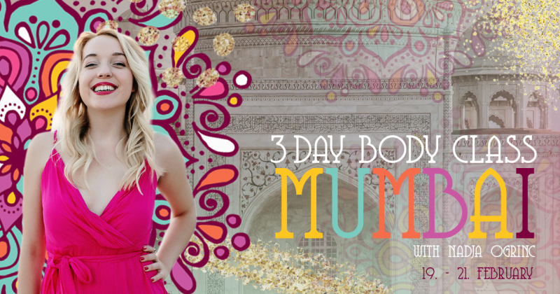 India, Mumbai: 3-day Body Class with Nadja Ogrinc
